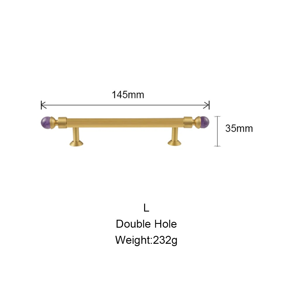 Dooroom Brass Furniture Handles Golden Cupboard Closet Cabinet Pulls T-Bar Acrylic Kitchen Modern Wardrobe Drawer Door Knobs DOOROOM