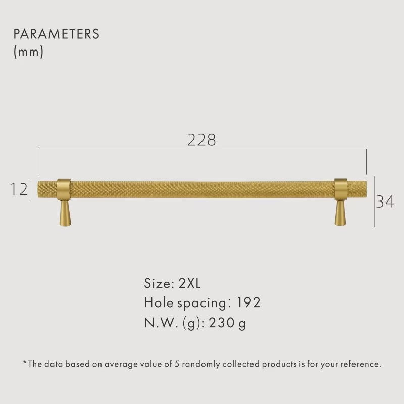 Dooroom Brass Knurled Furniture Handles Modern Matt Black Brass Silver Cupboard Wardrobe Dresser Shoe Box Drawer Cabinet Pulls DOOROOM