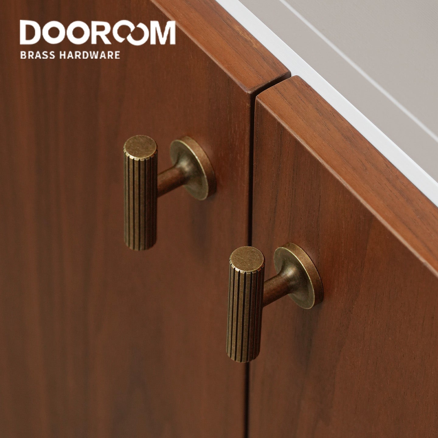 Dooroom Brass Furniture Handle High Quality Cabinet Closet Dresser Shoebox Drawer Cabinet Pull Cabinet Hardware Handles DOOROOM