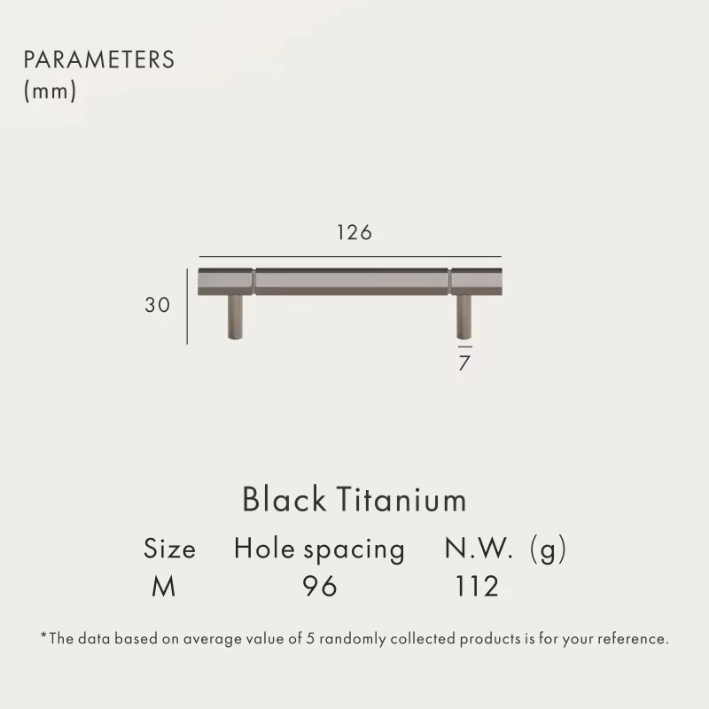Dooroom Brass Furniture Handles Shiny Rose Gold Black Titanium Bright Chrome Cupboard Wardrobe Dresser Drawer Cabinet Pulls DOOROOM
