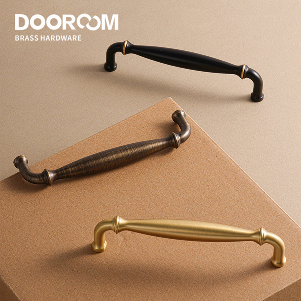 Dooroom Brass Furniture Handles Home Handshake Wardrobe Dresser Cupboard Cabinet Drawer Kitchen Accessories Shoe Box Pulls DOOROOM