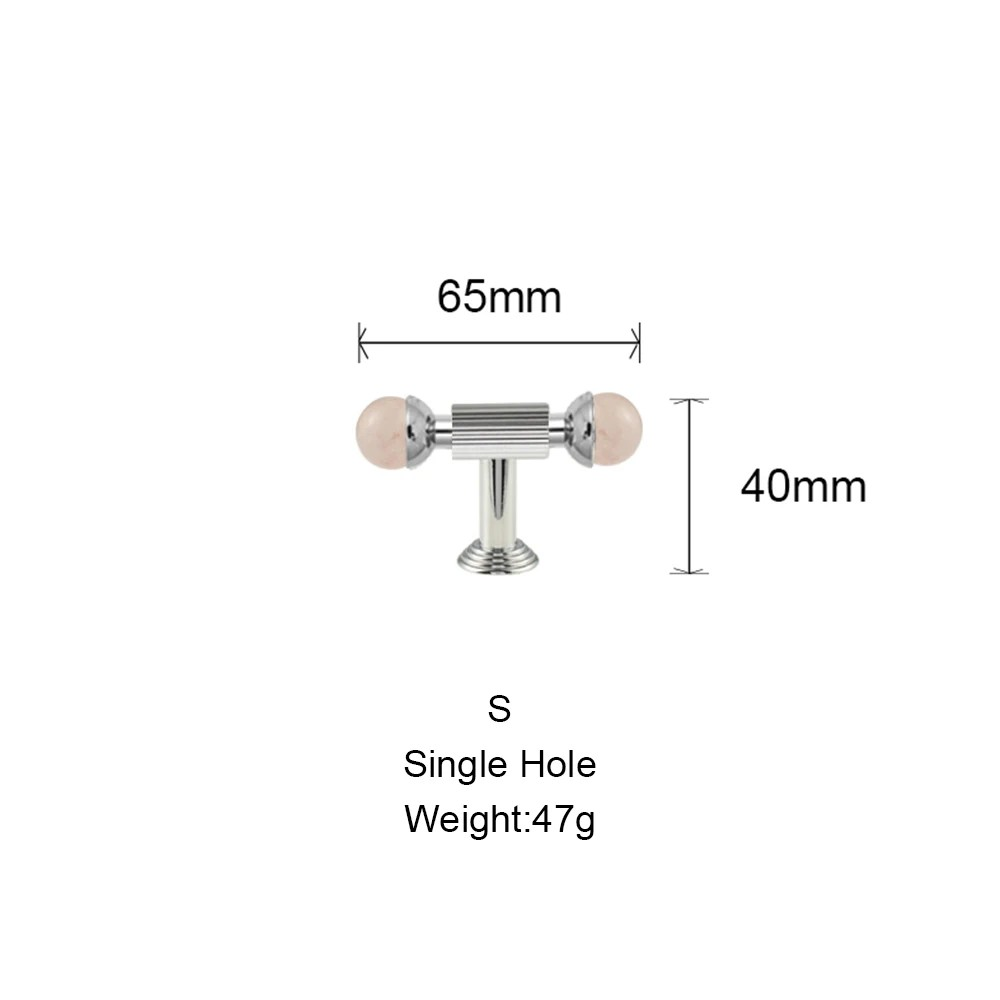 Dooroom Brass Furniture Handles Golden Cupboard Closet Cabinet Pulls T-Bar Acrylic Kitchen Modern Wardrobe Drawer Door Knobs DOOROOM