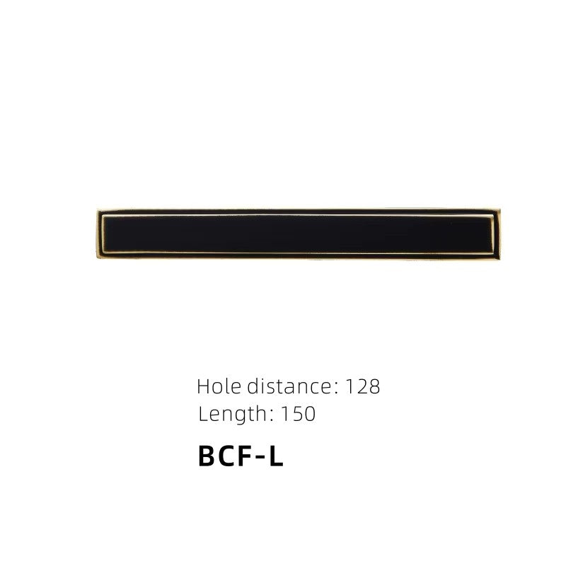 Dooroom Brass Furniture Handles Cupboard Wardrobe Dresser Cabinet Door European American Modern Chinese Black Pulls DOOROOM