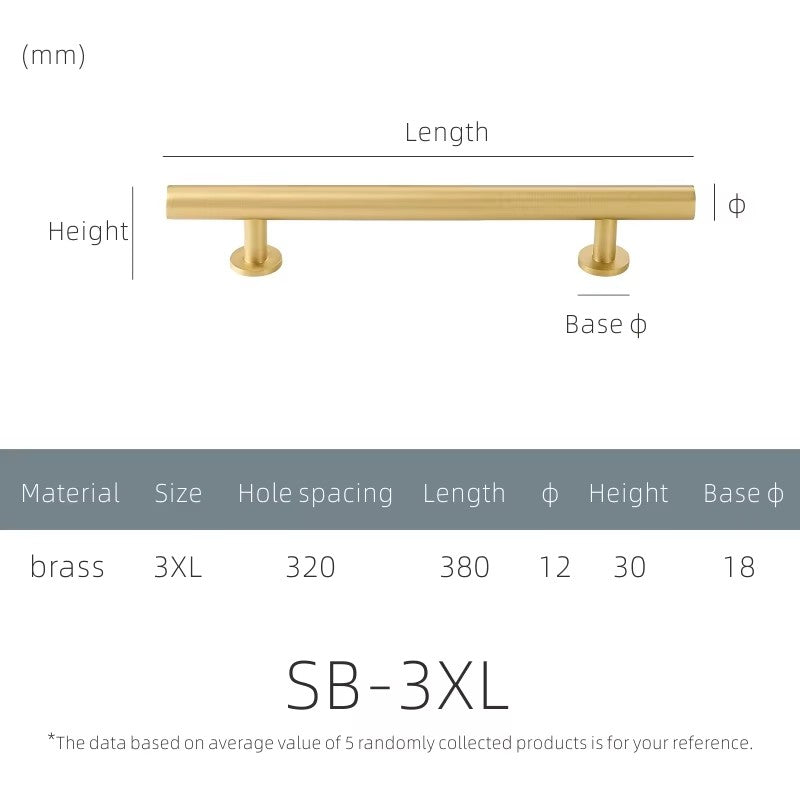 Dooroom Brass Furniture Handles Modern Nordic Pulls Wardrobe Dresser Cupboard Cabinet Drawer Shoe Box Wine Bar Knobs DOOROOM