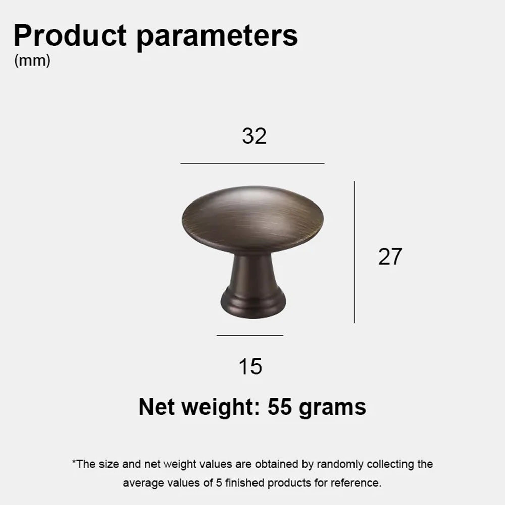 Dooroom Drawer Small Knobs Multiple Funiture Cabinet Handles Modern Simple Round Cupboard Door Knobs Golden Wardrobe Pulls DOOROOM