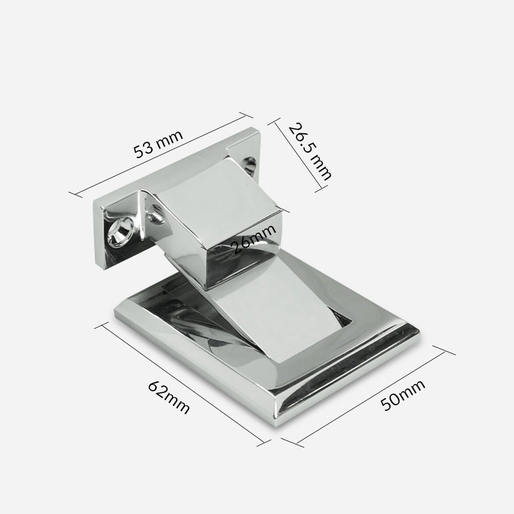 Dooroom Brass Door Stops Punch Free Invisible Magnetic Door Holder Underfloor Heating Door Bumper Catch Free Tapes DOOROOM