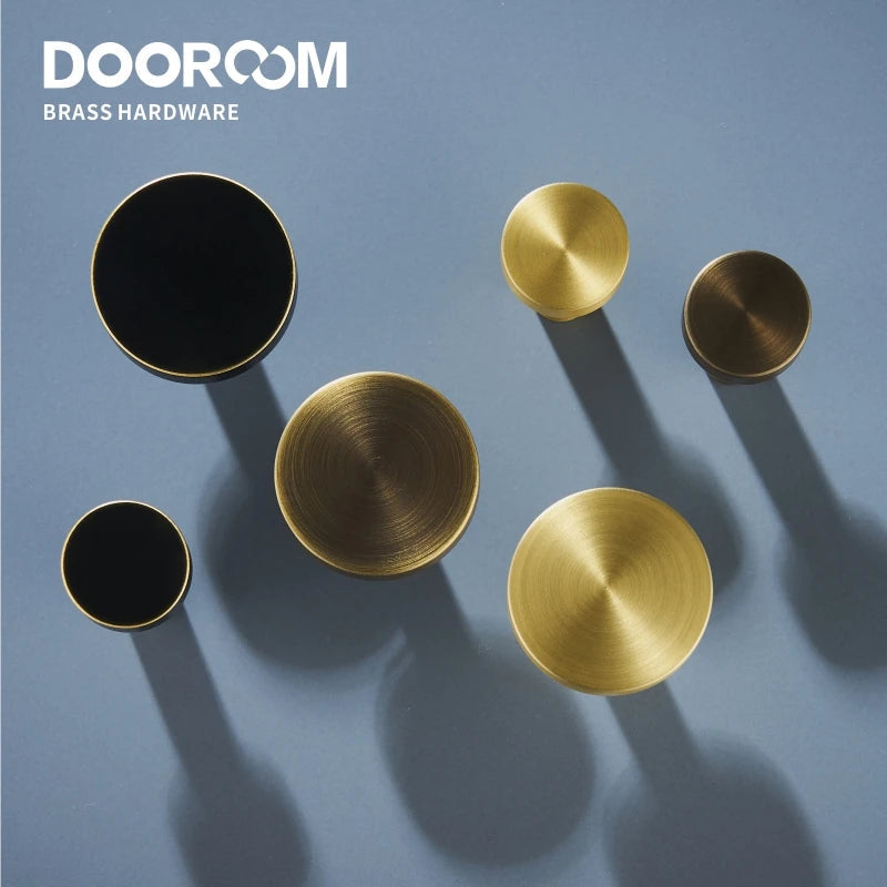 Dooroom Brass Bearing Hooks Bathroom Indoor Kitchen Hallway Wall Clothes Hooks Wall Hangings Row Hooks Nordic Fresh American DOOROOM