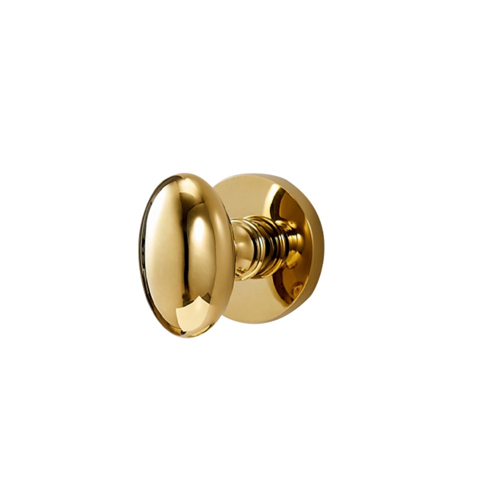 Dooroom Brass Door Lock Set Modern Shiny PVD Gold Interior Bedroom Bathroom Dummy Privacy Passage Hidden Door Lever Set DOOROOM