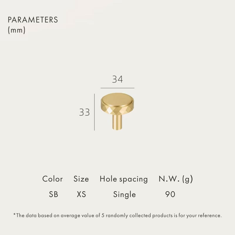 Dooroom Brass Furniture Handles Modern Hammered Long Pulls Cupboard Wardrobe Dresser Shoe Box Drawer Cabinet Round Knobs DOOROOM