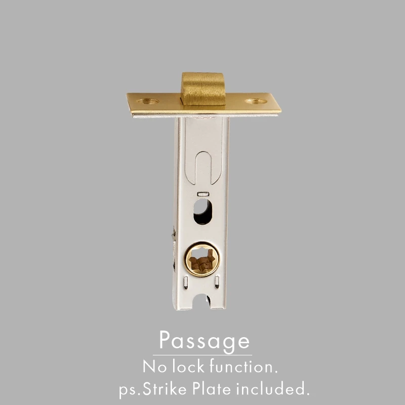 Dooroom Lock Case Mortise Tubular Latch Oblique Tongue Square Tongue DOOROOM