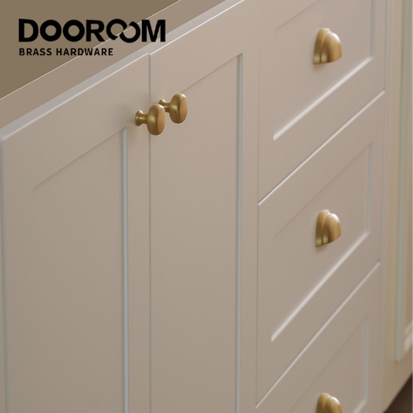 Dooroom Brass Furniture Handles Higher Quality Handle Cupboard Wardrobe Dresser Shoe Box Drawer Bin Pulls Hardware Tools DOOROOM