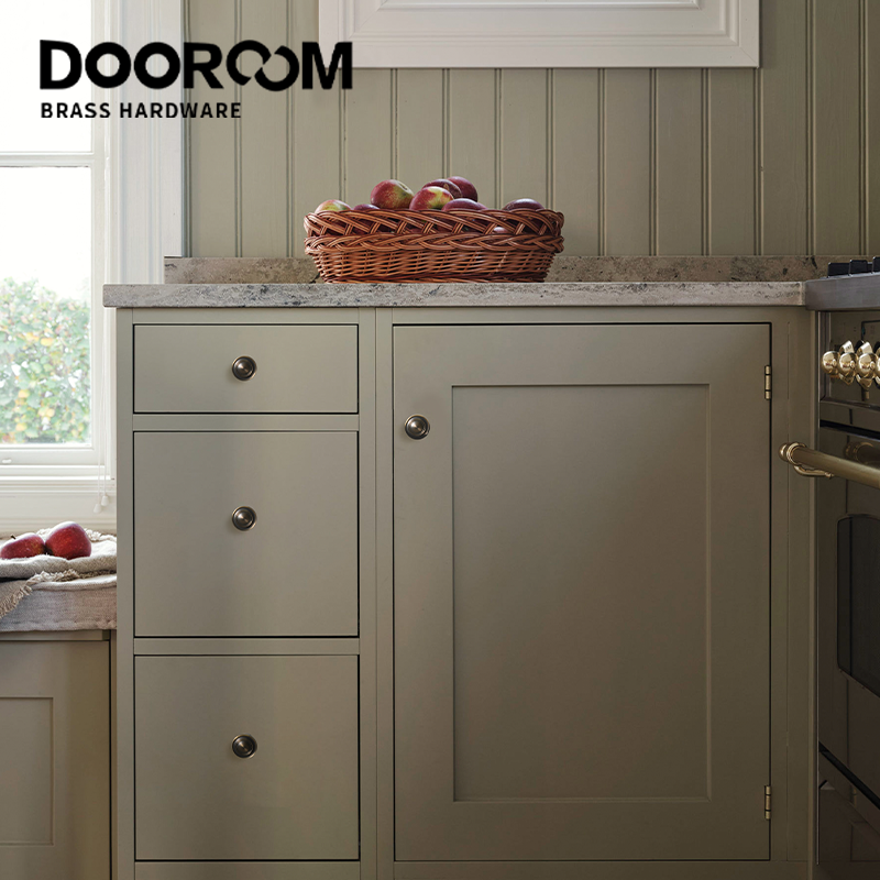 Dooroom Brass Handles Wardrobe Dresser Cupboard Cabinet Door Drawer Furniture Pulls Simple European Knobs Cabinet Accessories DOOROOM