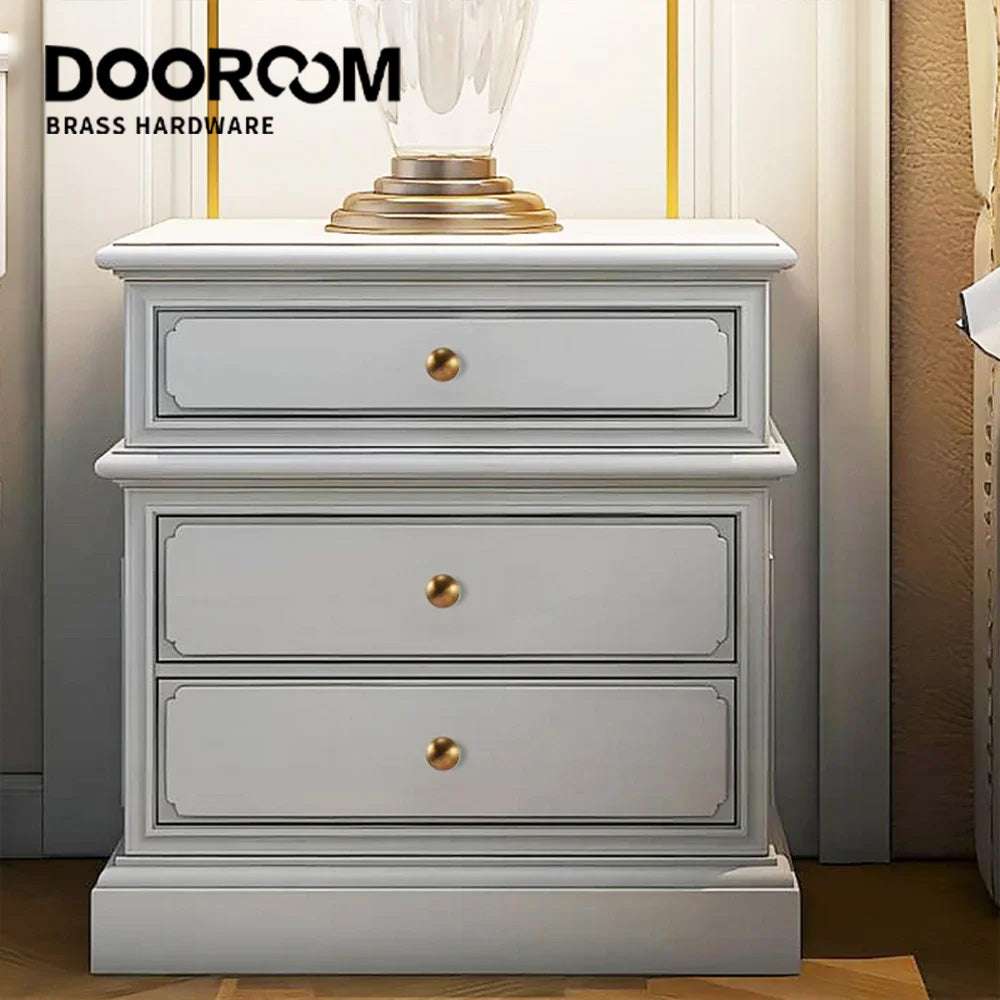 Dooroom Brass Furniture Handles Solid Dresser Wardrobe Cupboard Drawer Knob Cabinet Drawer Pulls Handle Hardware Accessories DOOROOM