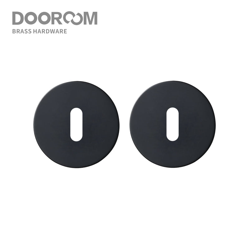 Dooroom brass door lock key escutcheon plates Knurled Striped Thumbturn for inside door room bathroom thumb turn DOOROOM