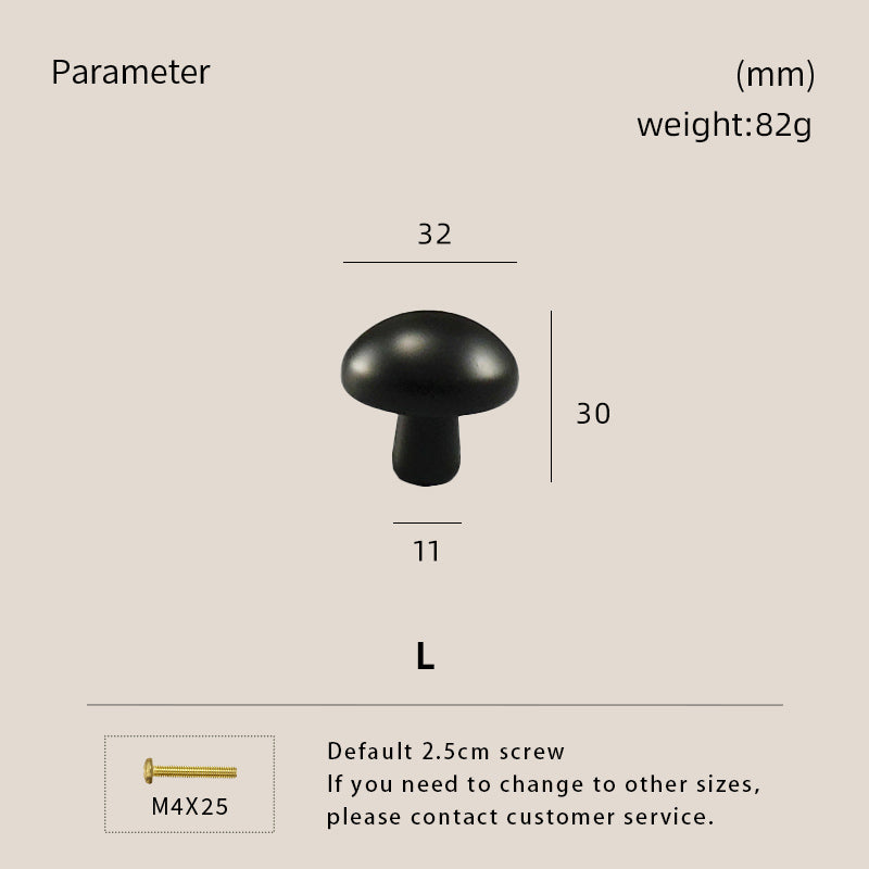 Dooroom Solid Brass Smooth Round Cabinet Knobs Drawer Handles Wardrobe Elegant Touch Comfortable Feel Pull DOOROOM