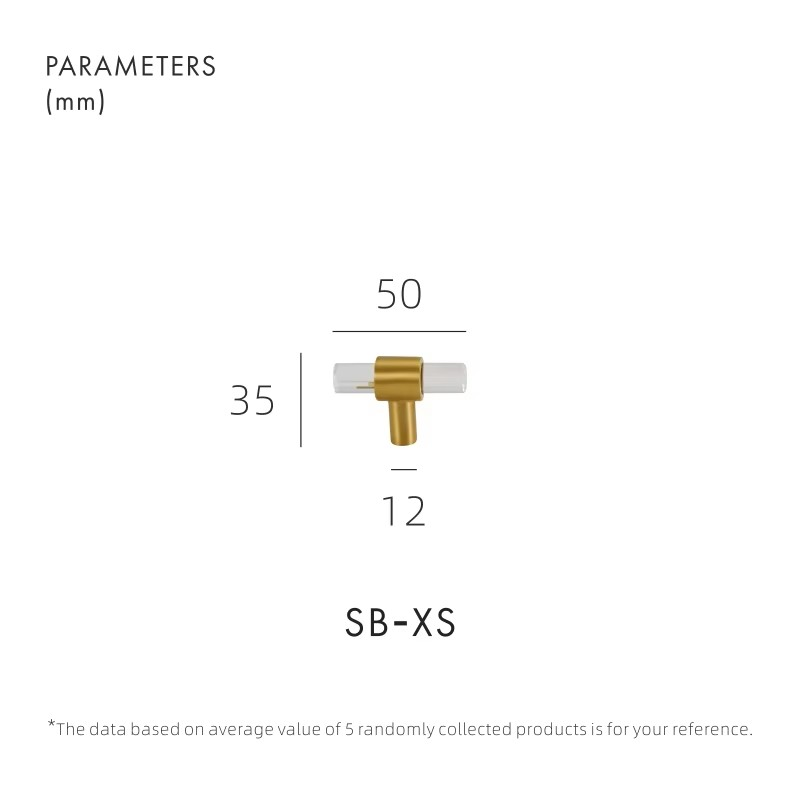 Dooroom Brass Acrylic Furniture Handles Modern Fashionable Long Pulls Cupboard Wardrobe Dresser Shoe Box Drawer Cabinet Knobs DOOROOM