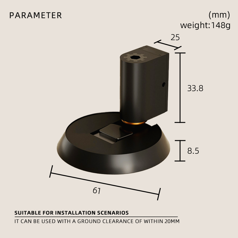 Dooroom Windproof And Collision Door Suction Simple non-punching Suction Stable And Durable Home Improvement Door Stopper DOOROOM