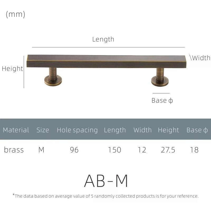 Dooroom Brass Furniture Long Handles Modern Nordic Wardrobe Dresser Cupboard Cabinet Drawer Shoe Box Wine Bar Pulls Knobs DOOROOM