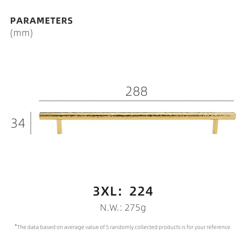 Dooroom Brass Hammered Furniture Handles Ball T Shaped And Long Pulls Cupboard Wardrobe Dresser Shoe Box Drawer Cabinet Knobs DOOROOM