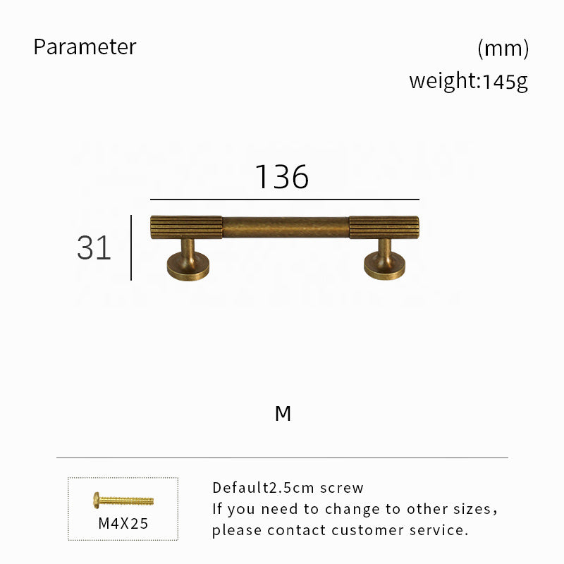 Dooroom Brass Furniture Handle High Quality Cabinet Closet Dresser Shoebox Drawer Cabinet Pull Cabinet Hardware Handles DOOROOM