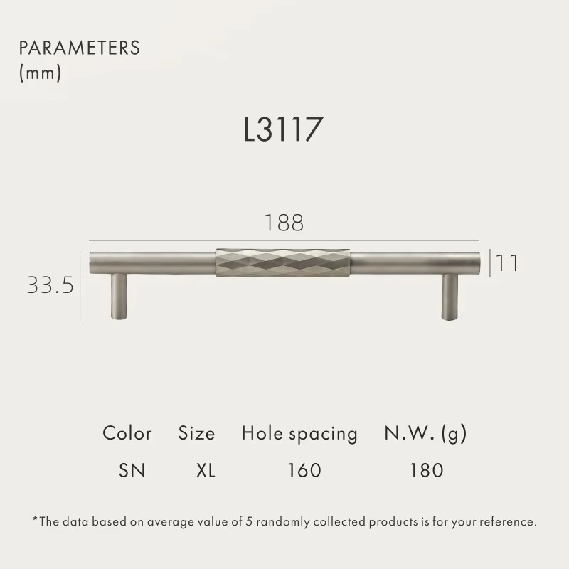 Dooroom Brass Furniture Handles Hammered Matt Brushed Nickel Cupboard Wardrobe Dresser Shoe Box Drawer Cabinet Round T bar Knobs DOOROOM