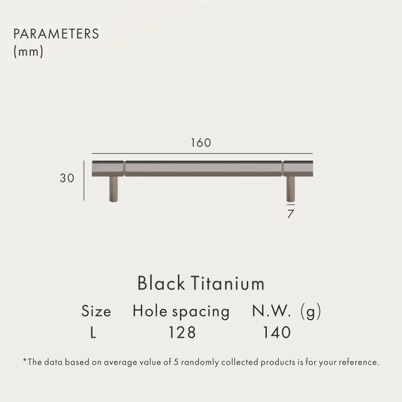Dooroom Brass Furniture Handles Shiny Rose Gold Black Titanium Bright Chrome Cupboard Wardrobe Dresser Drawer Cabinet Pulls DOOROOM