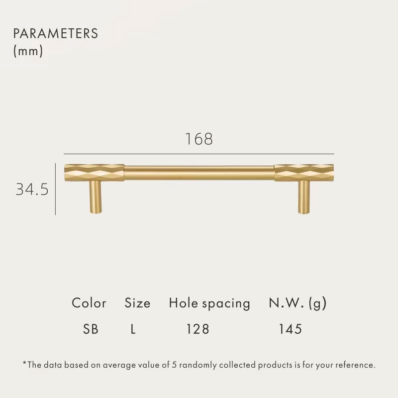 Dooroom Brass Furniture Handles Modern Hammered Long Pulls Cupboard Wardrobe Dresser Shoe Box Drawer Cabinet Round Knobs DOOROOM