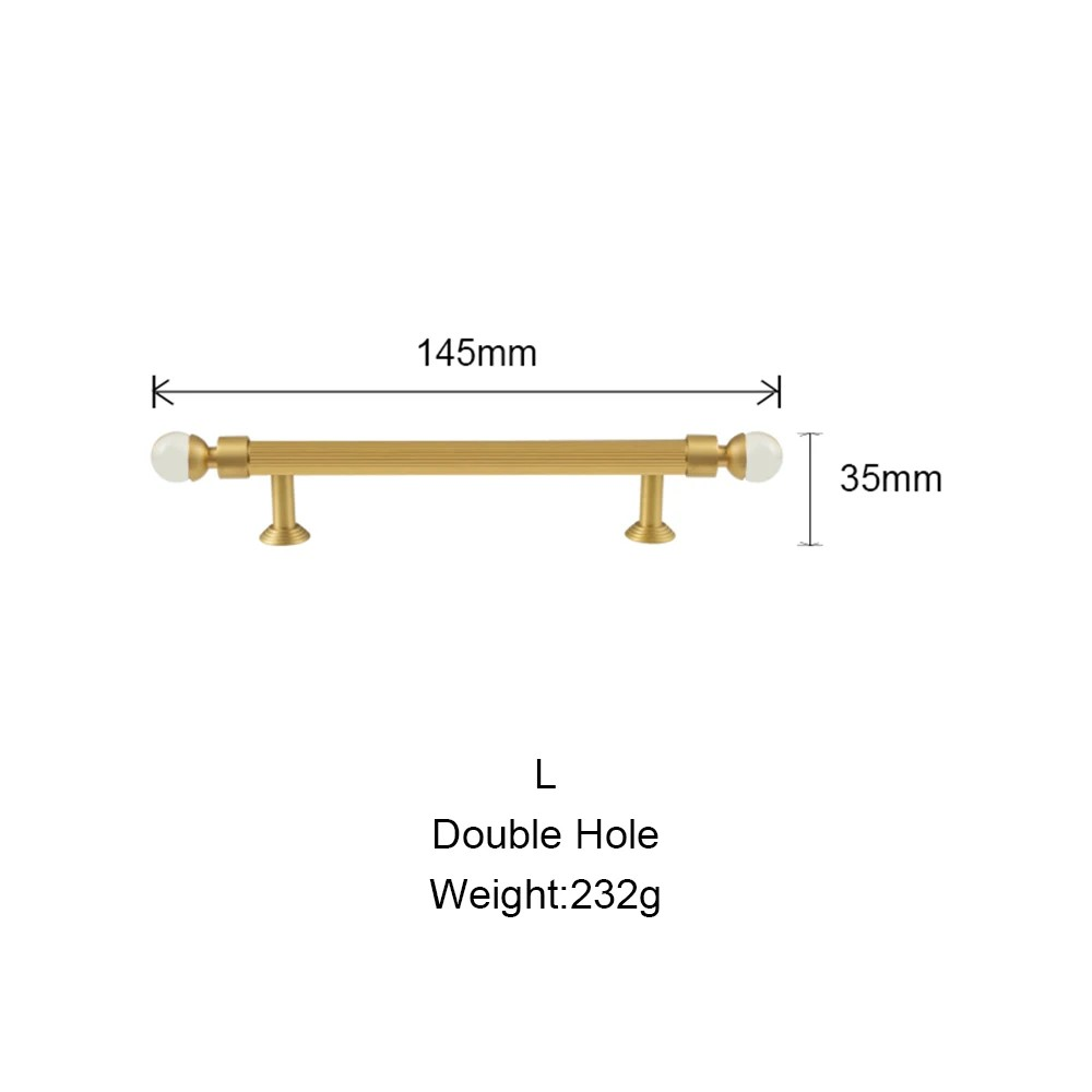 Dooroom Brass Furniture Handles Golden Cupboard Closet Cabinet Pulls T-Bar Acrylic Kitchen Modern Wardrobe Drawer Door Knobs DOOROOM