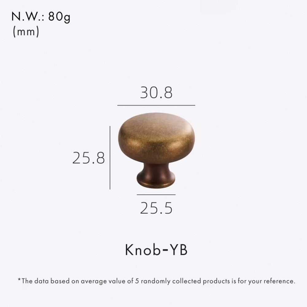 Dooroom Brass Furniture Handles Matt Nickel Yellow Bronze Pulls With Base Cupboard Wardrobe Dresser Shoe Box Drawer Cabinet Knob DOOROOM