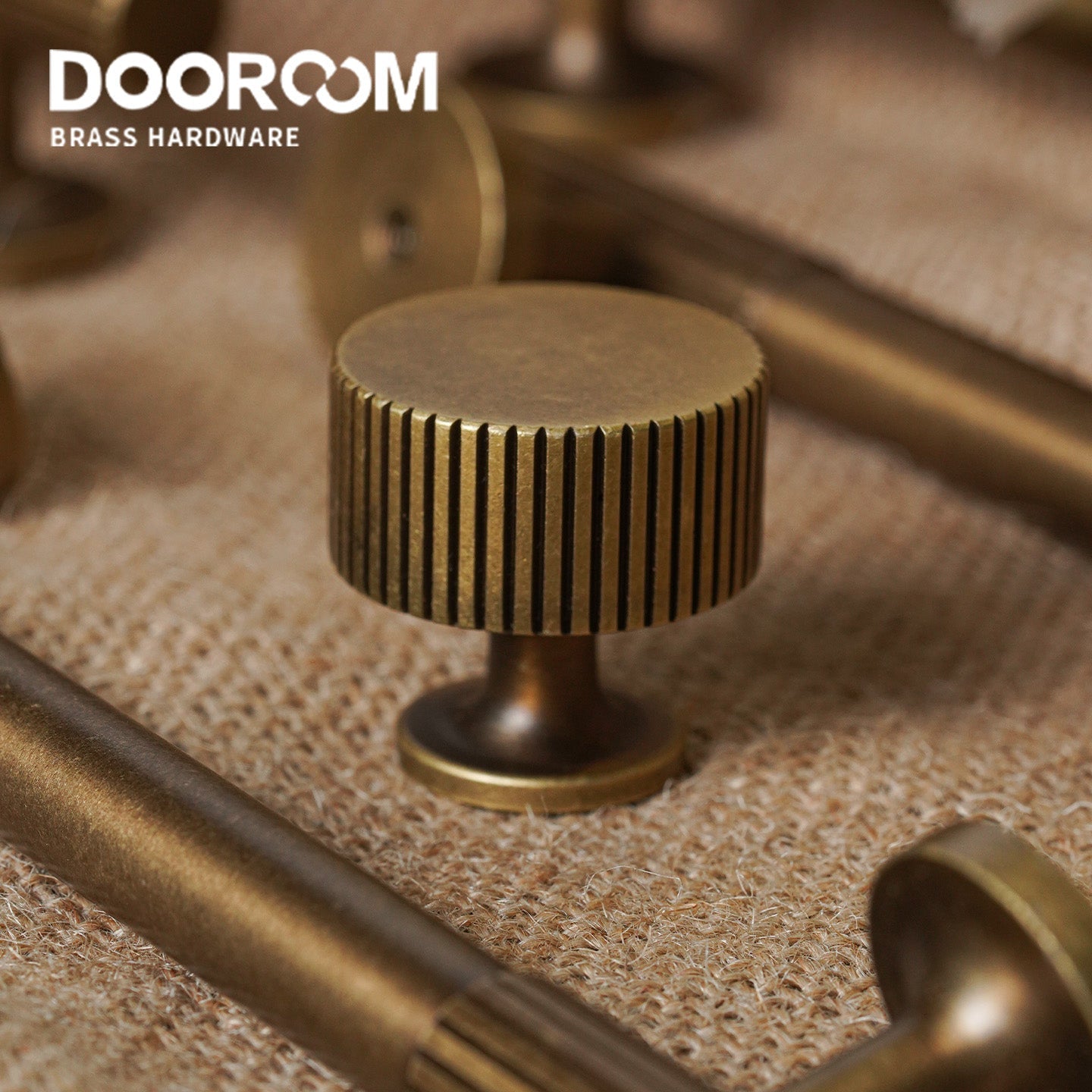 Dooroom Brass Furniture Handle High Quality Cabinet Closet Dresser Shoebox Drawer Cabinet Pull Cabinet Hardware Handles DOOROOM