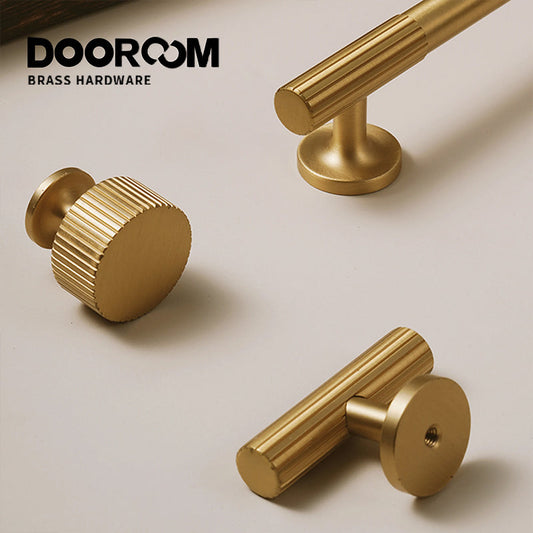 Dooroom Brass Linear Furniture Handles Antique Brass Matt Nickel Silver Cupboard Wardrobe Dresser Shoe Box Drawer Cabinet Pulls DOOROOM