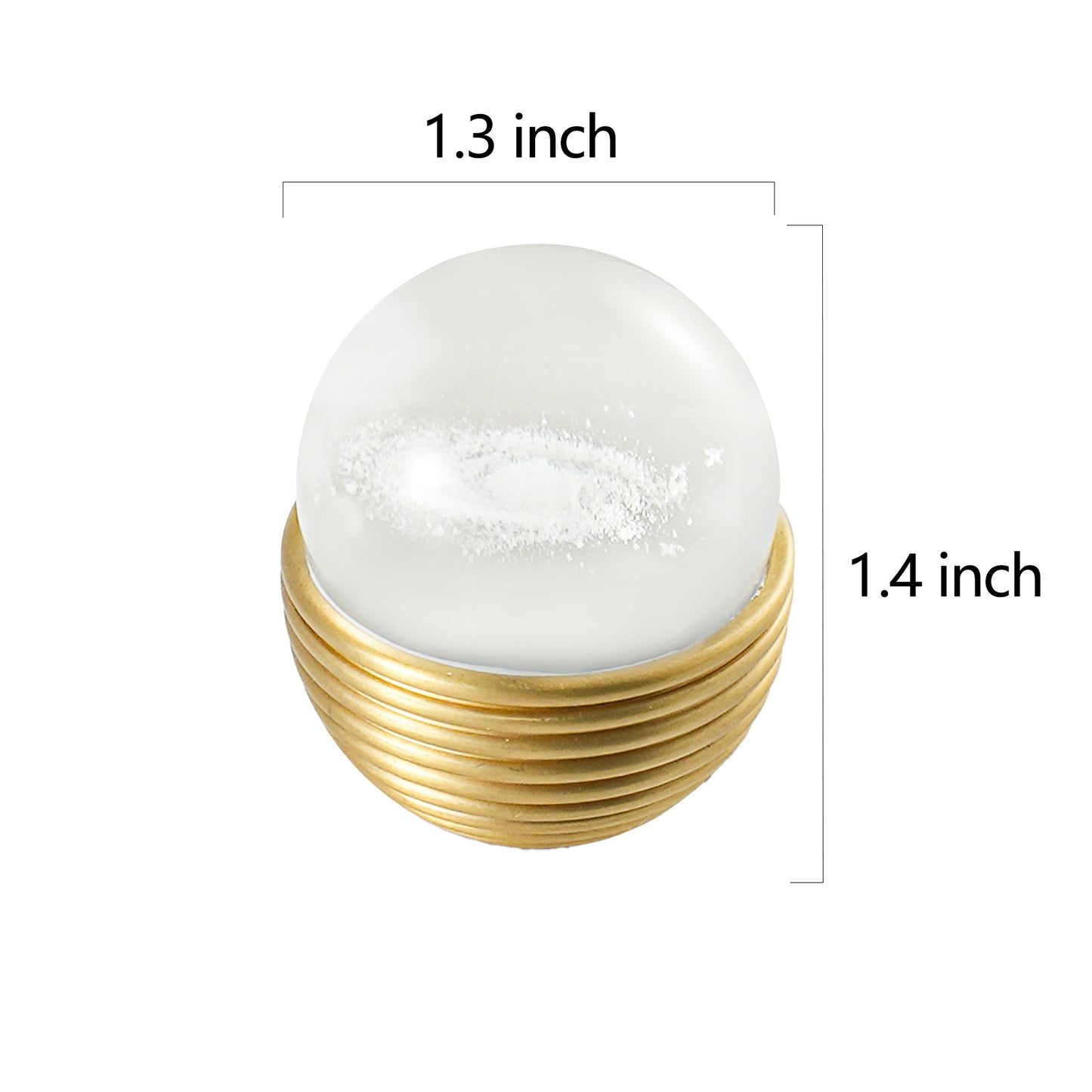 Set of 2 Novelty Crystal Knobs DOOROOM