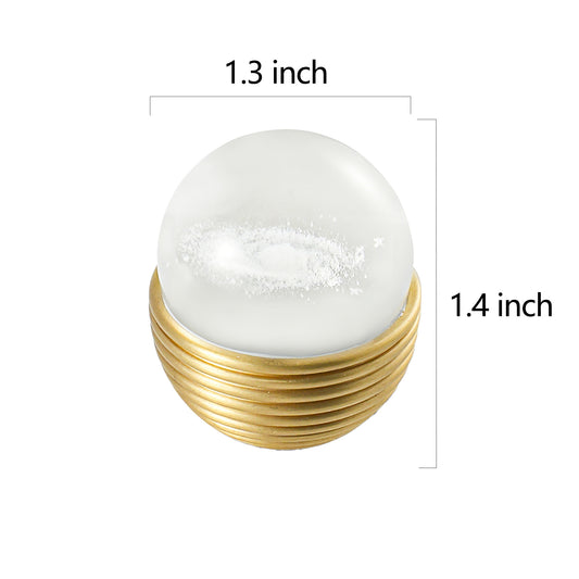 Set of 2 Novelty Crystal Knobs DOOROOM
