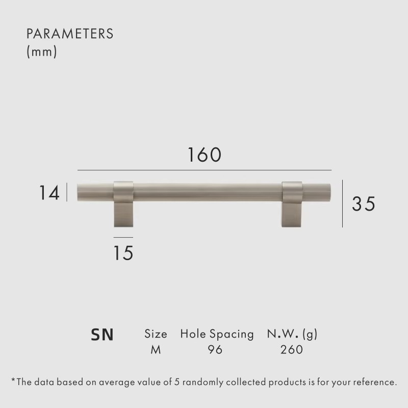 Dooroom Brass Furniture Handles Modern Striped Cupboard Wardrobe Dresser Shoe Box Drawer Cabinet Knobs T-Bar DOOROOM