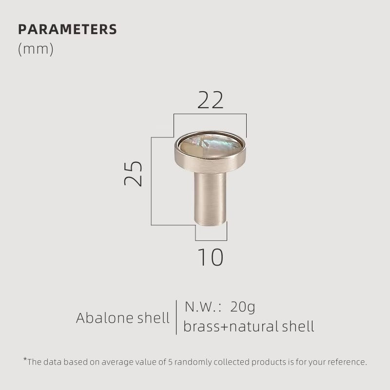 Dooroom Brass Furniture Handles Colorful Shell Matt Brushed Nickel Silver Hooks Wardrobe Dresser Cupboard Cabinet Drawer Knobs DOOROOM
