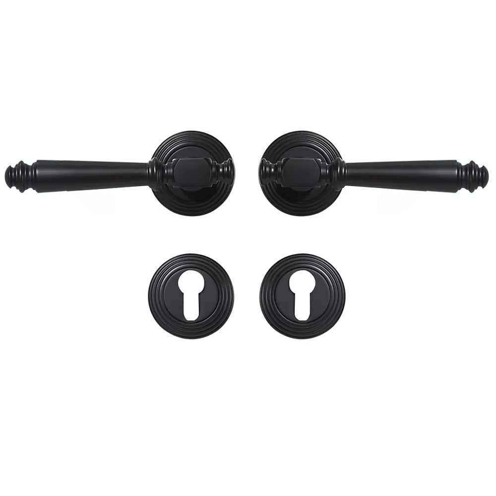 Dooroom Indoor Door Lock Brass Set Bedroom Bathroom Double Wood Door Lever Dummy Quiet Magnetic Suction Door Lock Household DOOROOM