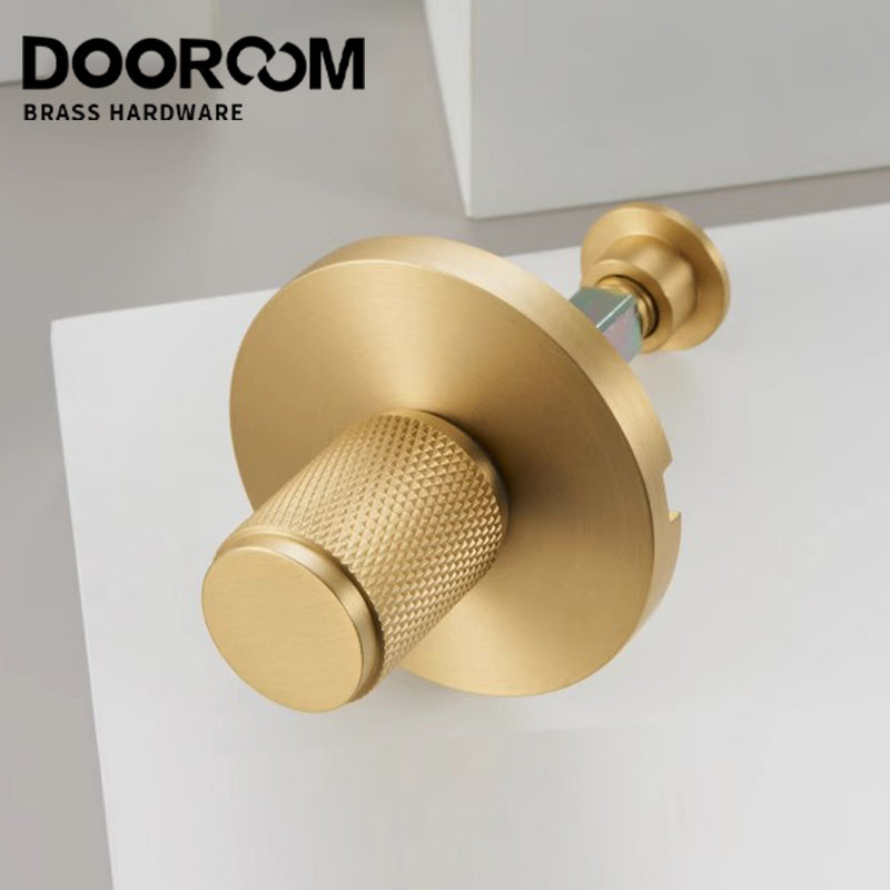 Dooroom Solid Brass Copper knob BK One Word Emergency Sliding Door Lock Copper Wire Black Bathroom Sliding Door Lock Copper DOOROOM