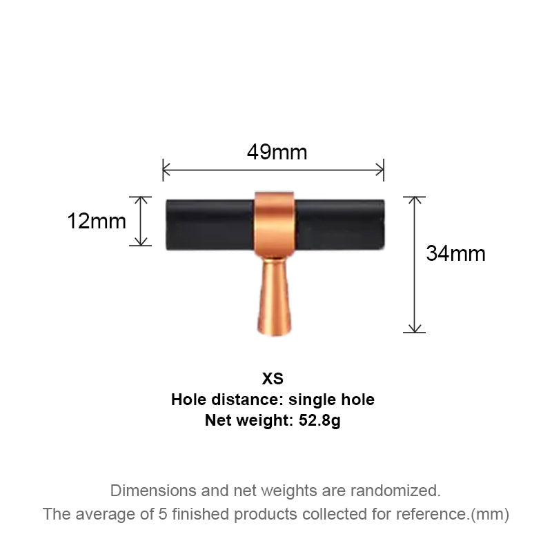 Dooroom Brass Furniture Handles Modern Copper Black Pulls Cupboard Wardrobe Dresser Shoe Box Drawer Cabinet Handles Knobs DOOROOM
