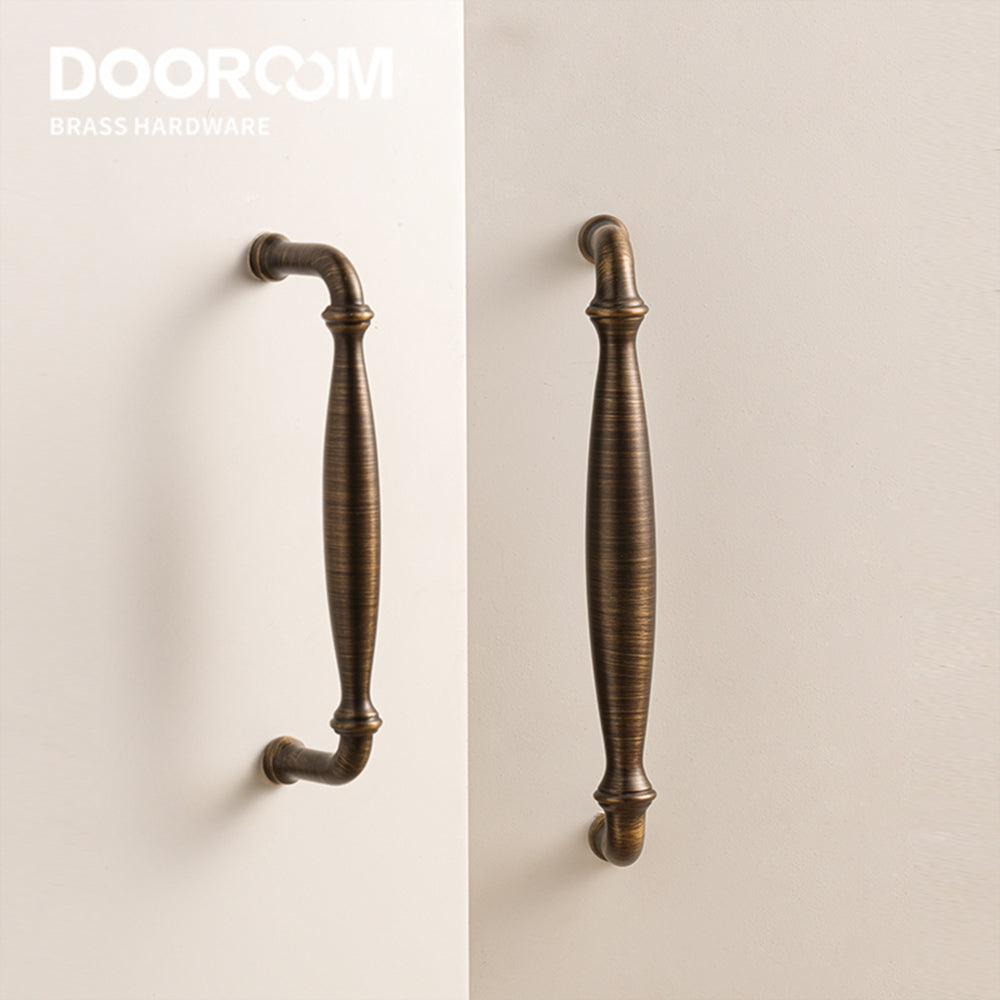 Dooroom Brass Furniture Handles Home Handshake Wardrobe Dresser Cupboard Cabinet Drawer Kitchen Accessories Shoe Box Pulls DOOROOM