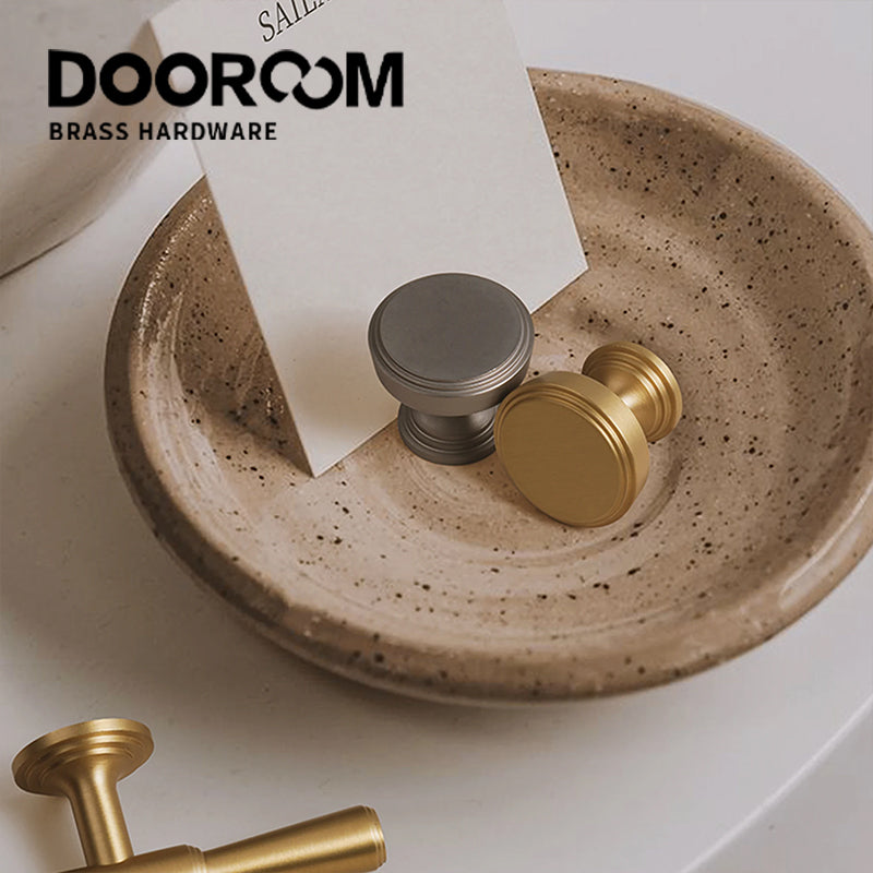 Dooroom Simple Brass Furniture Handles Home Handshake Dresser Cupboard Cabinet Drawer Kitchen Accessories Shoe Box Pulls DOOROOM