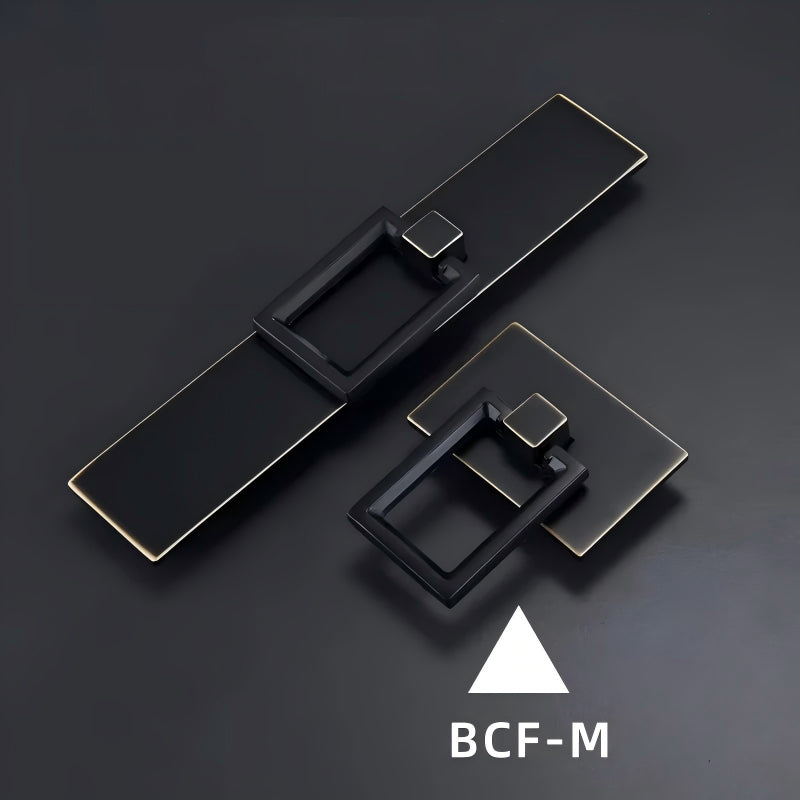 Dooroom Brass Furniture Handle Wardrobe Dresser Cupboard Cabinet Drawer Pull Modern Southeast Asia HK American Knob Black Bronze DOOROOM