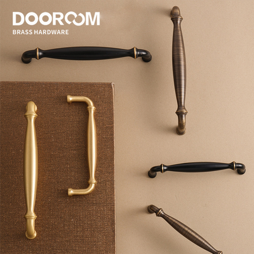 Dooroom Brass Furniture Handles Home Handshake Wardrobe Dresser Cupboard Cabinet Drawer Kitchen Accessories Shoe Box Pulls DOOROOM