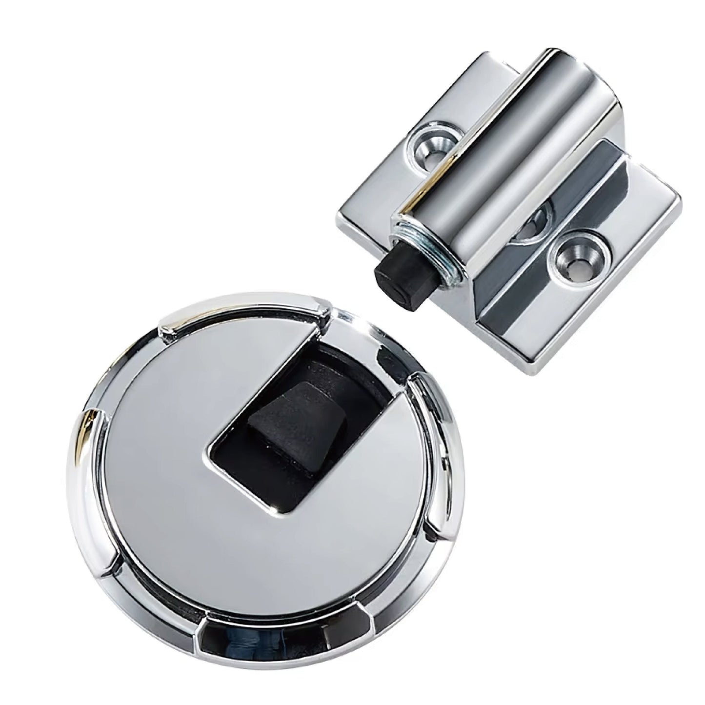 Dooroom Zinc Alloy Door Stops Heavy Duty Invisiable Punch Free Door Holder Non-Magnetic Door Stopper Catch DOOROOM