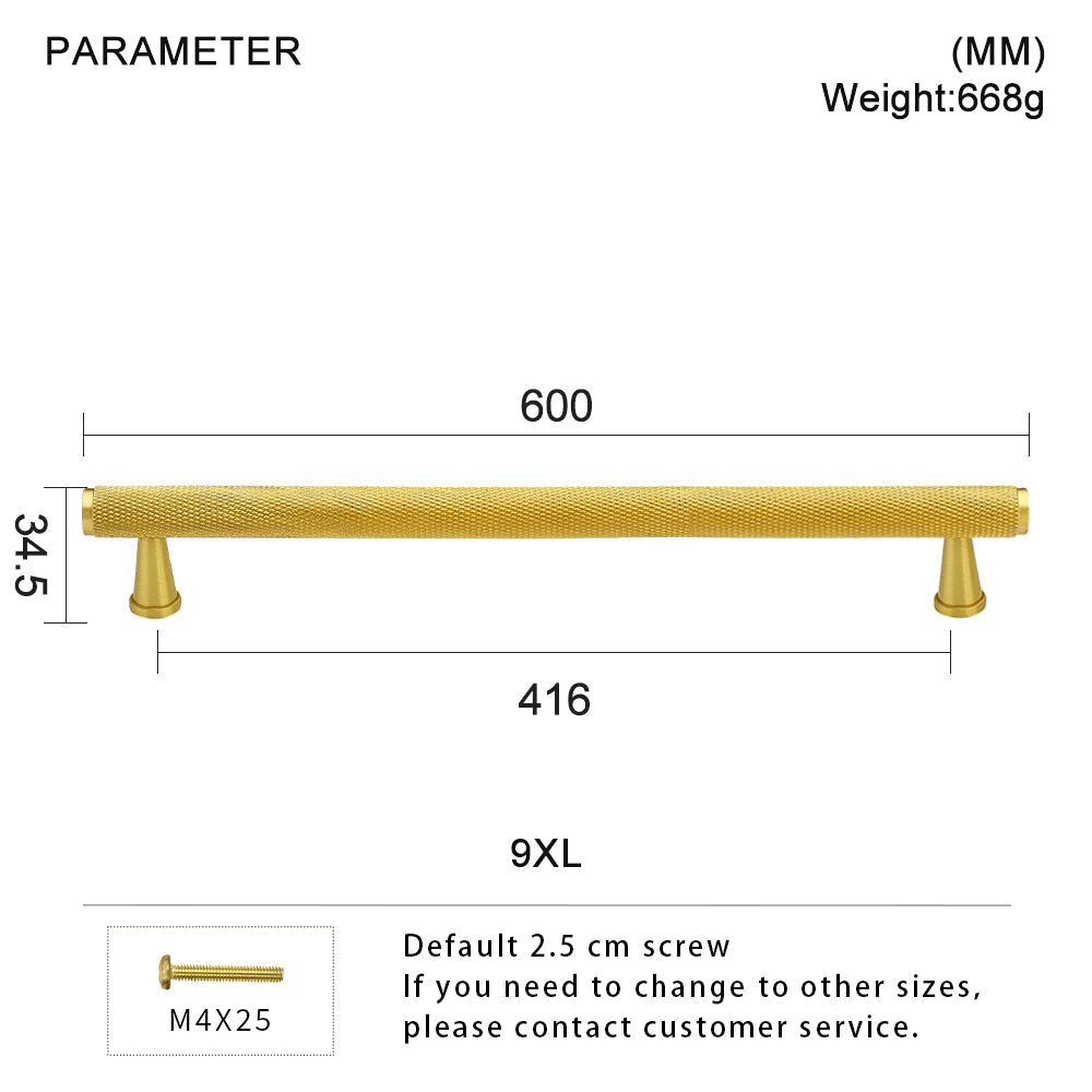 Dooroom Brass Knurled Devise Furniture Handles Gold Black Modern Wardrobe Cabinet Dresser Cupboard Drawer Pulls Knobs Bar DOOROOM