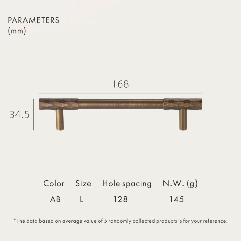 Dooroom Brass Furniture Handles Modern Hammered Long Pulls Cupboard Wardrobe Dresser Shoe Box Drawer Cabinet Round Knobs DOOROOM
