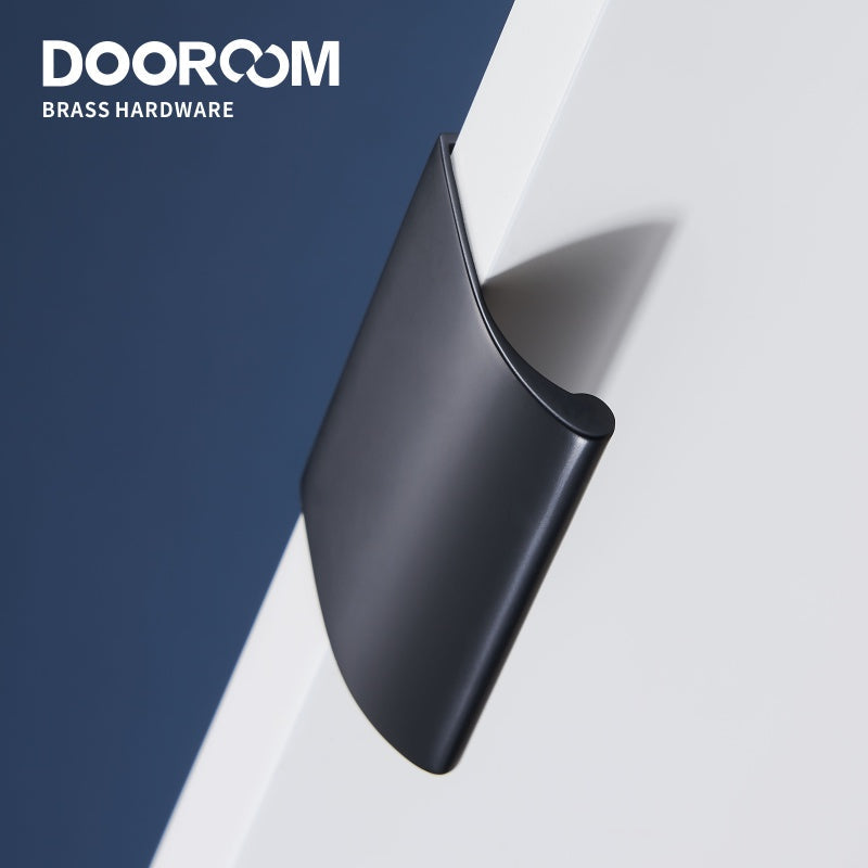 Dooroom Brass Furniture Hidde Handles Long Concealed Pulls Wardrobe Dresser Cupboard Cabinet Drawer Shoe Box Wine Bar Knobs DOOROOM