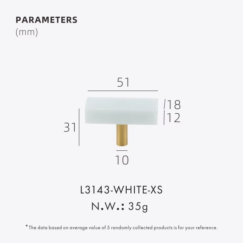 Dooroom Brass Marble Crystal Stone Furniture Handles White Green Long Round Pulls Cupboard Wardrobe Dresser Drawer Cabinet Knobs DOOROOM