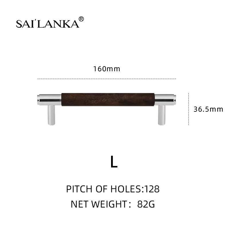 Dooroom Brass Furniture Handles Wood Wardrobe Cupboard T-bar Drawer Knob Kitchen Cabinet Drawer Gabinete Pull Modern Hardware DOOROOM