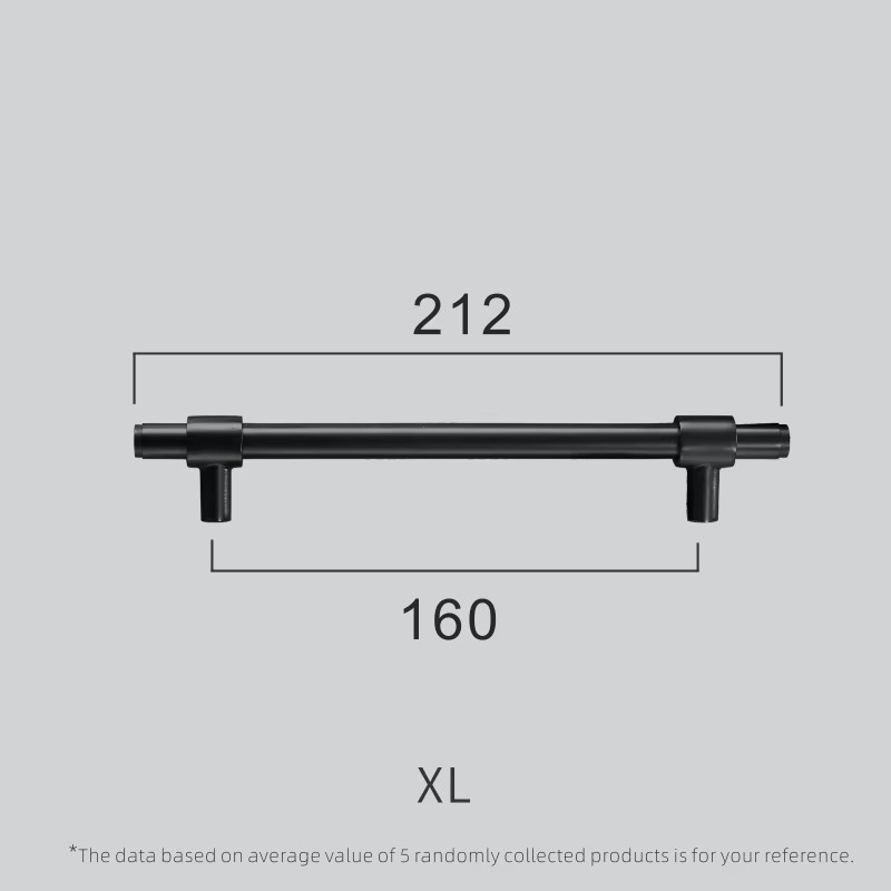 Dooroom Brass Furniture Handles Black Gold Light Luxury Modern Nordic Drawer Wardrobe Dresser Long Cabinet Knobs Pulls DOOROOM
