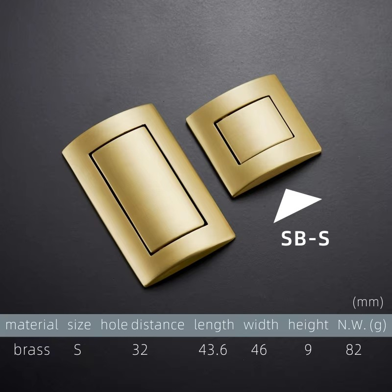Dooroom Brass Handles Wardrobe Dresser Cupboard Cabinet Door Drawer Shoe Box Furniture Kitchen Knobs Black Bronze Gold Pulls DOOROOM